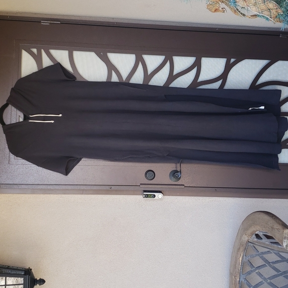 Free People Ocean Avenue Pullover Hooded Drawstring Nubby Oversized Size Medium - Picture 10 of 13